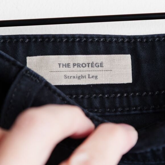 AG Adriano Goldschmied Jeans Mens 36x29 Black The Protege Straight Leg - Picture 3 of 15